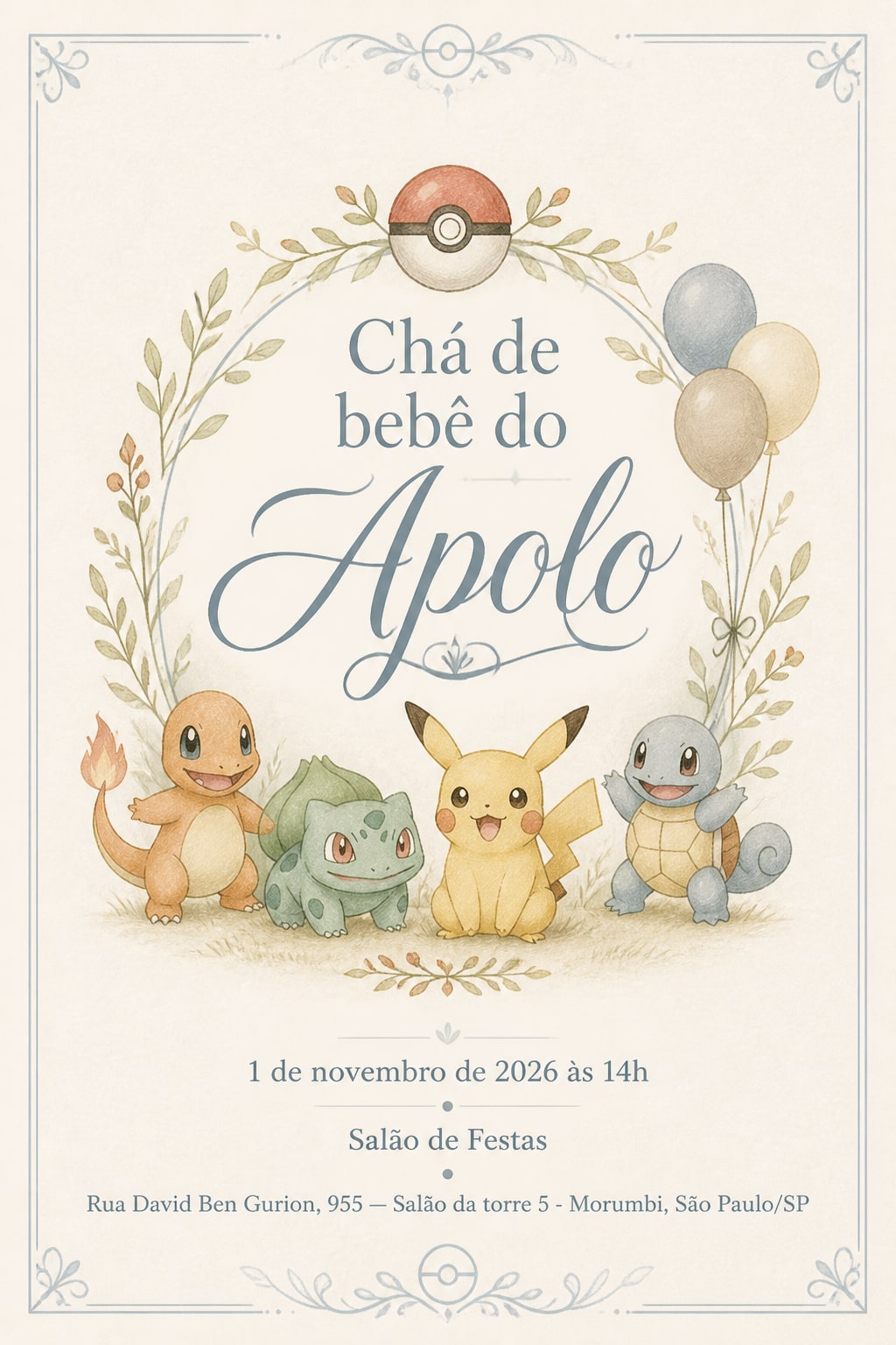 Convite de Apolo