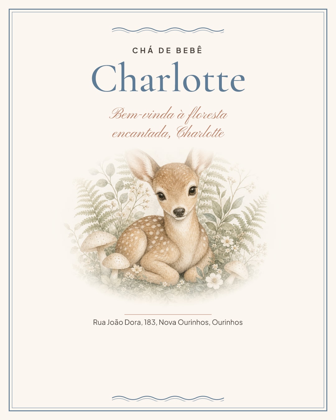 Convite de Charlotte
