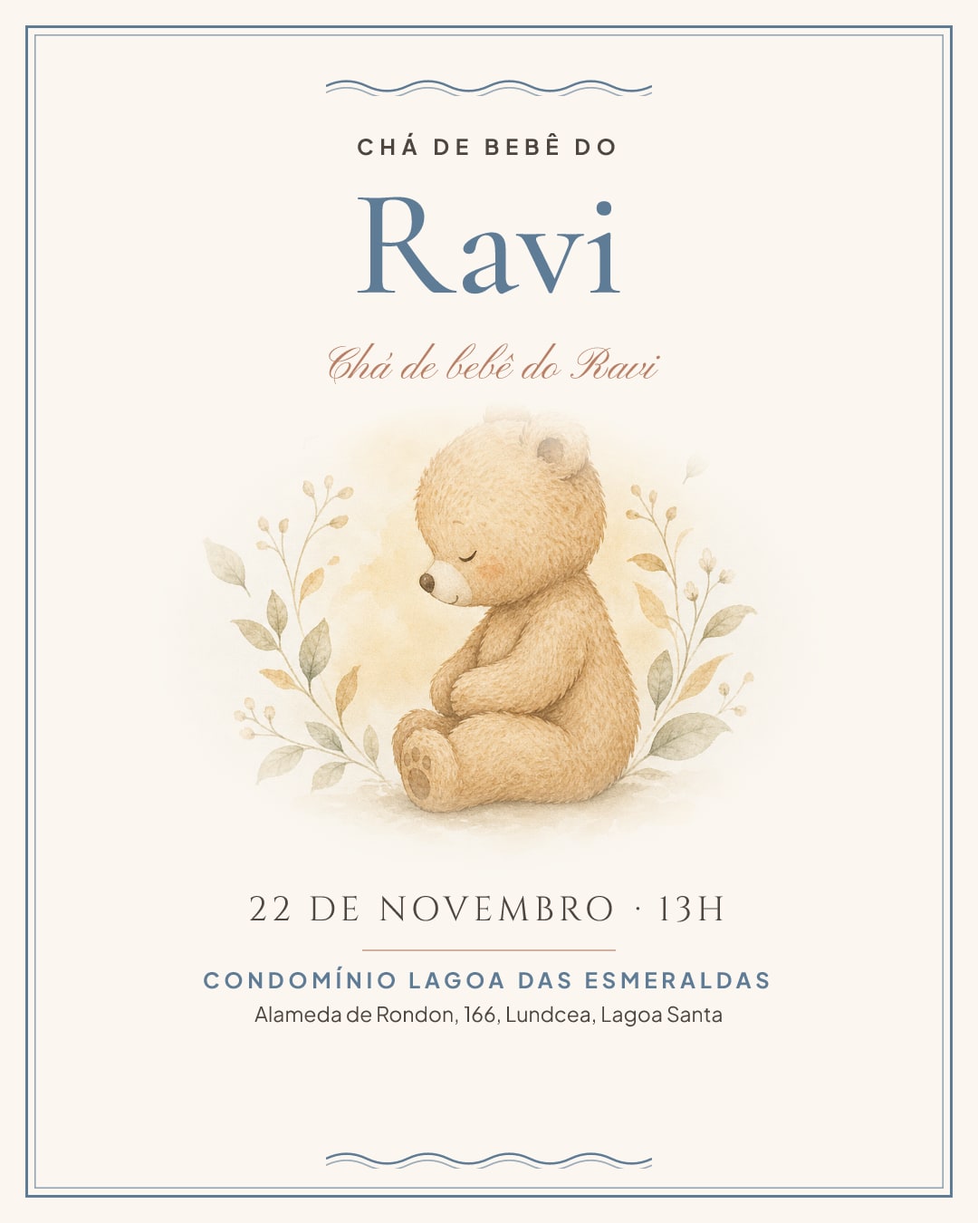 Convite de Ravi 