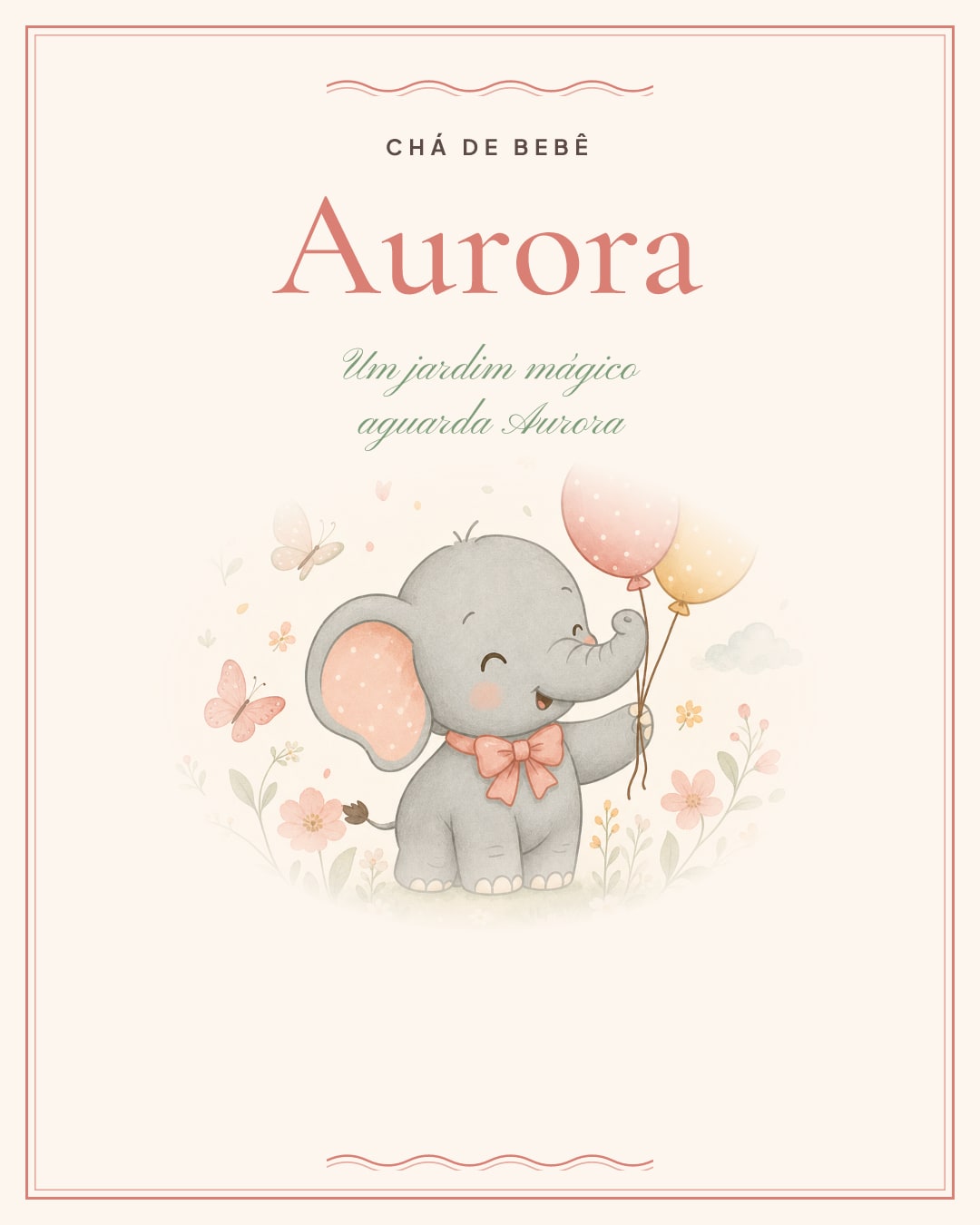 Convite de Aurora