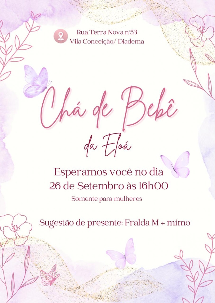 Convite de Eloá