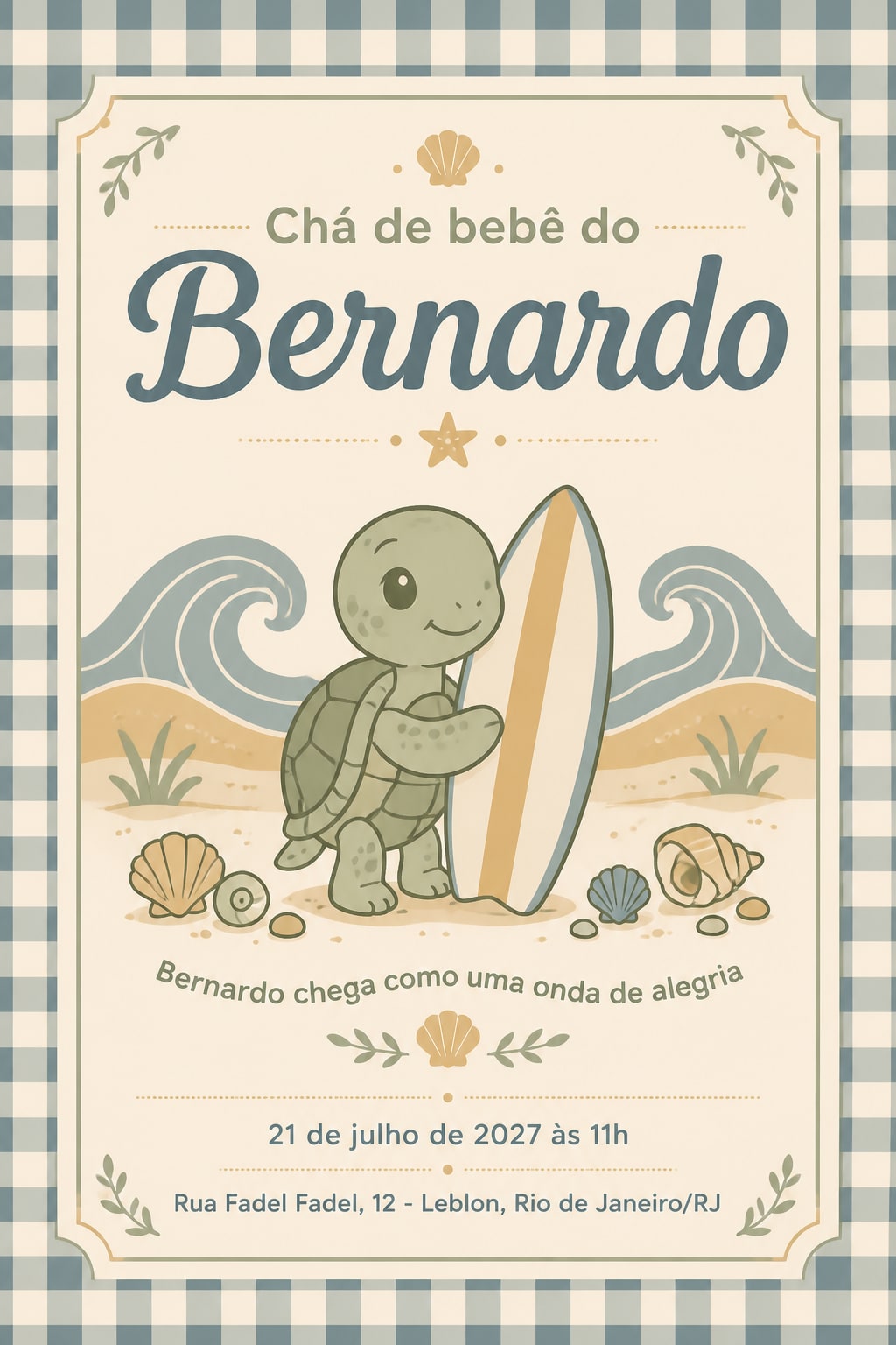Convite de Bernardo
