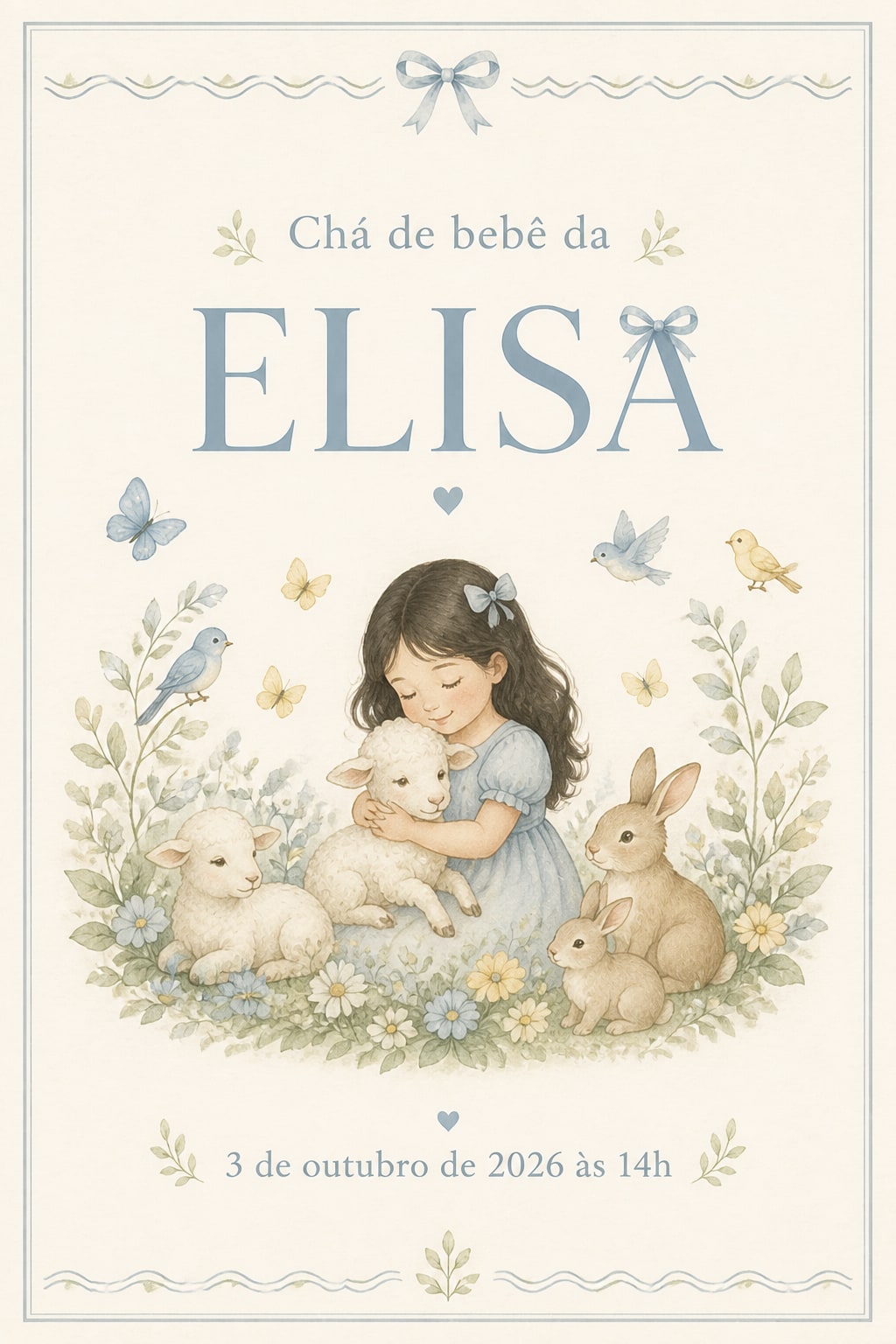Convite de ELISA 🎀